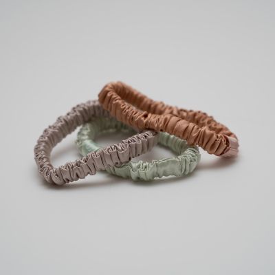 Selene Silk Scrunchie Set